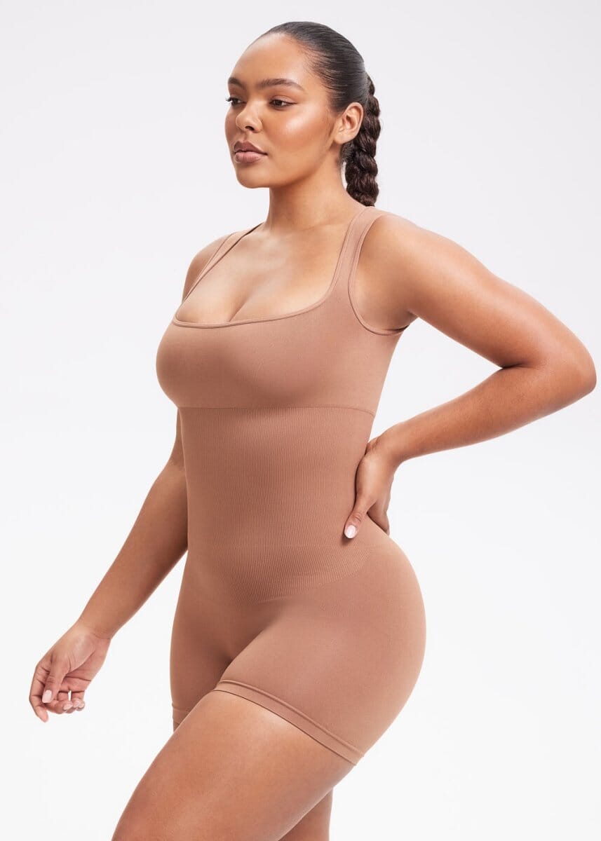 Square Neck Shapewear Jumpsuit