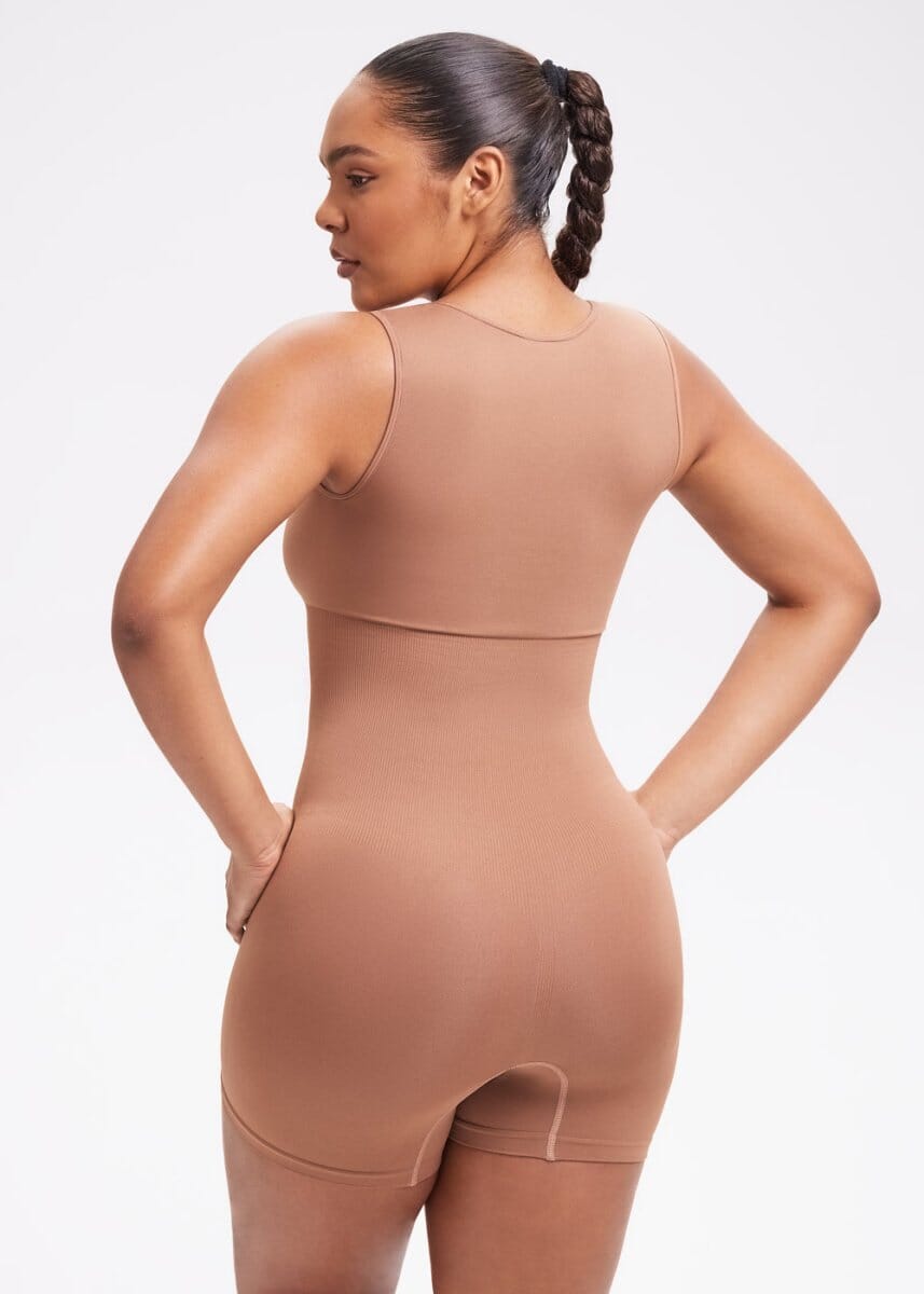 Square Neck Shapewear Jumpsuit