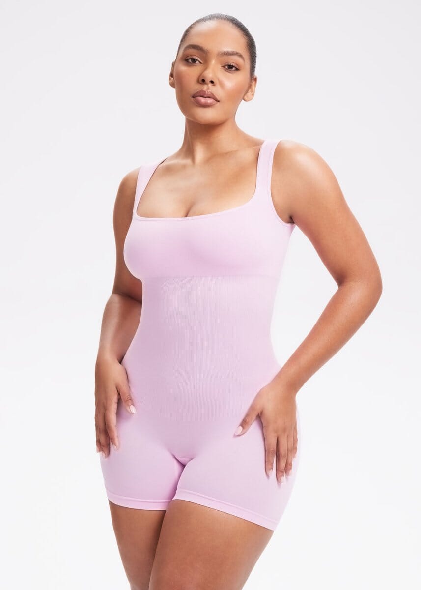 Square Neck Shapewear Jumpsuit