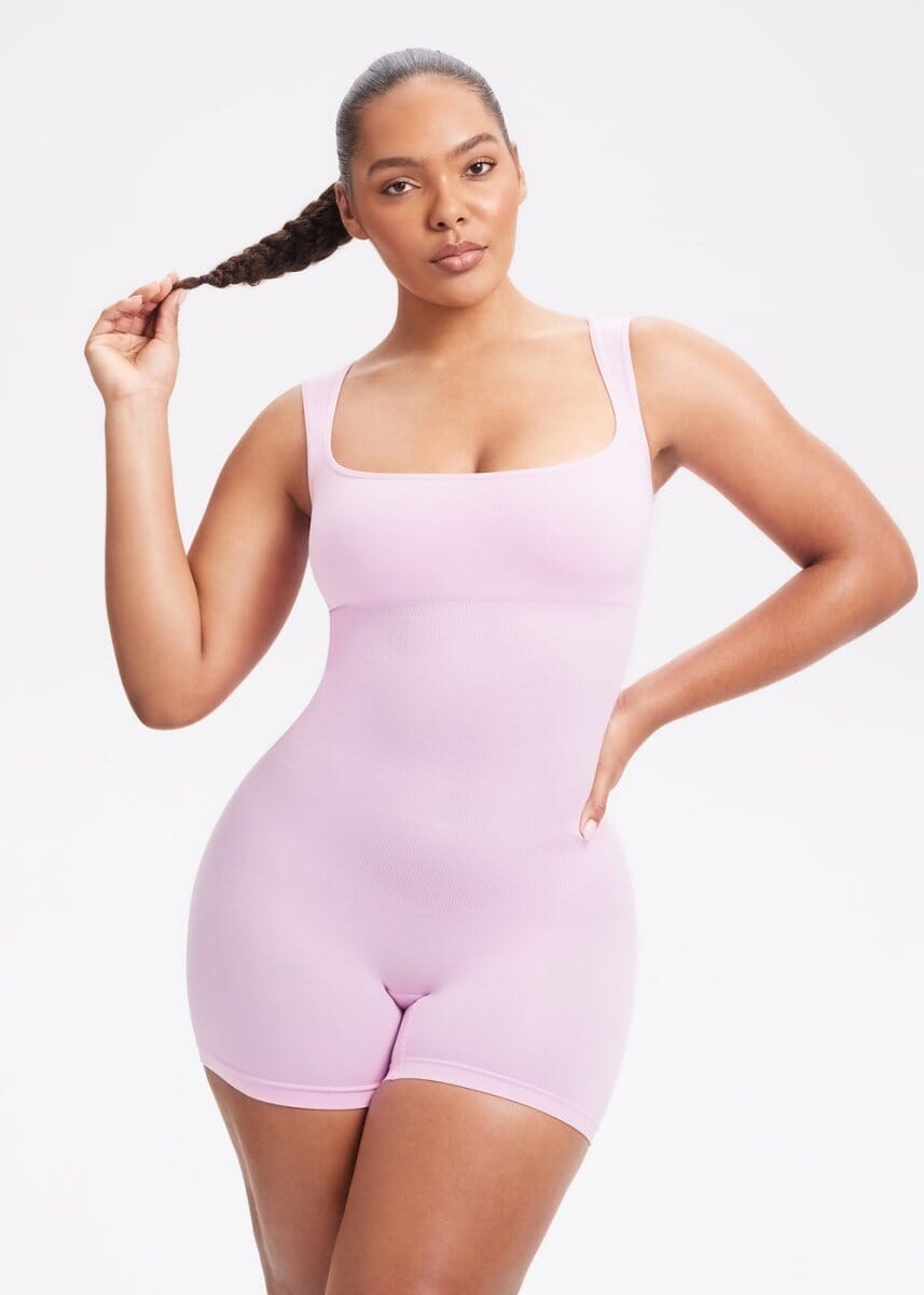 Square Neck Shapewear Jumpsuit