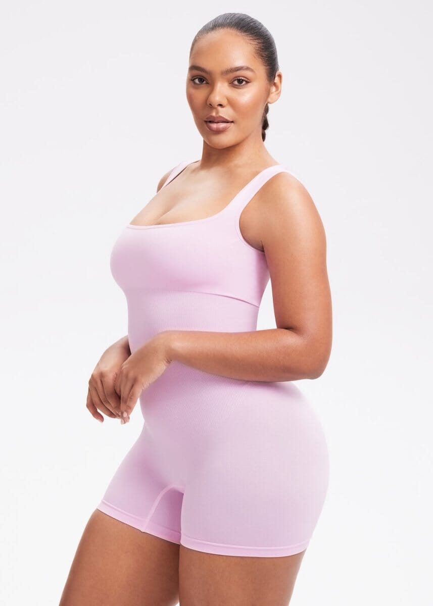 Square Neck Shapewear Jumpsuit