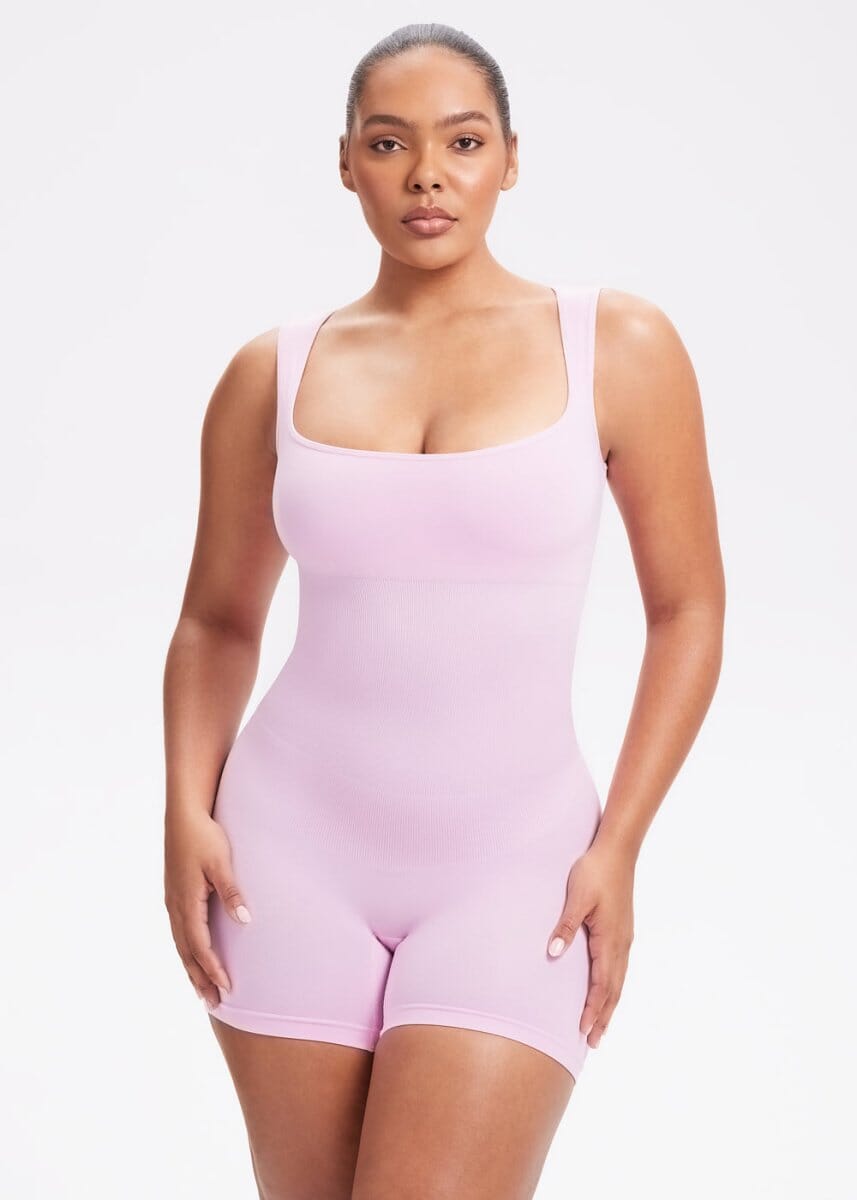 Square Neck Shapewear Jumpsuit