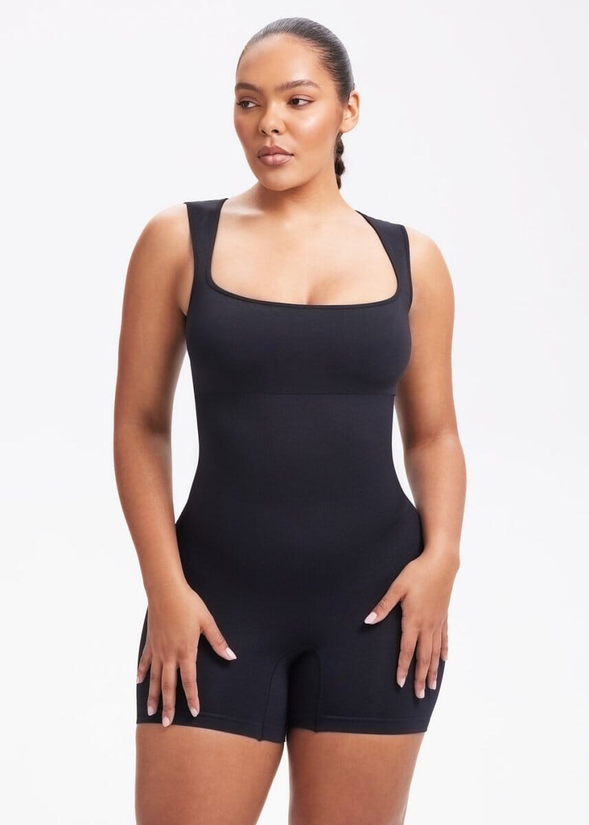 Square Neck Shapewear Jumpsuit