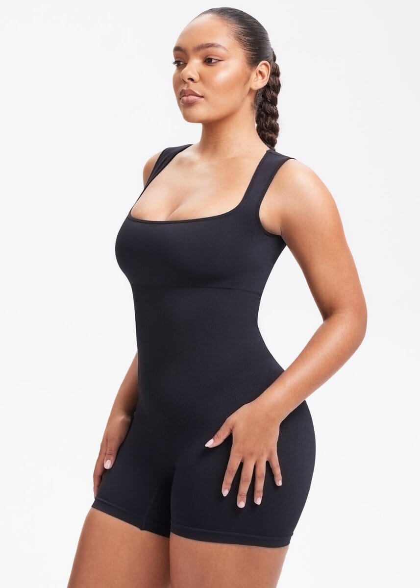 Square Neck Shapewear Jumpsuit