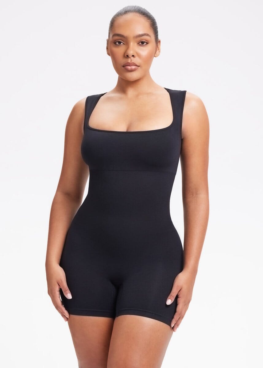 Square Neck Shapewear Jumpsuit